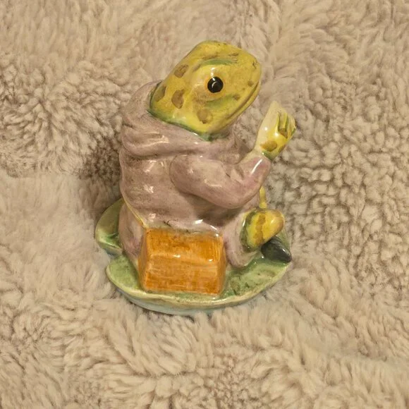 Vintage Rare Beswick England Beatrix Potter Mr. Jeremy Fisher Figurine - Picture 5 of 7